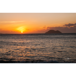 Pôster Pôr do Sol no Mar - 008
