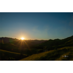Pôster Pôr do Sol e Montanha - 020
